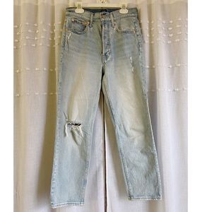 GAP Cheeky Straight Jeans W/ Rips